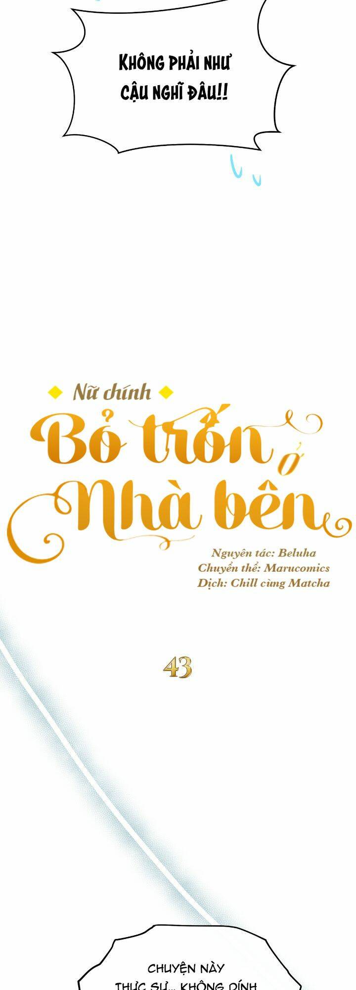 Nữ Chính Bỏ Trốn Ở Nhà Bên Chương 43 Ảnh 20