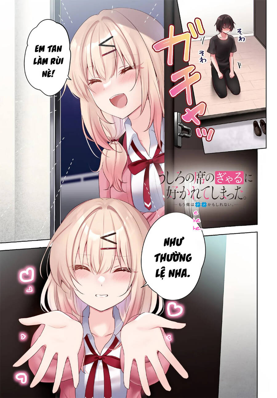 Ushiro No Seki No Gyaru Ni Sukarete Shimatta Chương 7 Ảnh 3