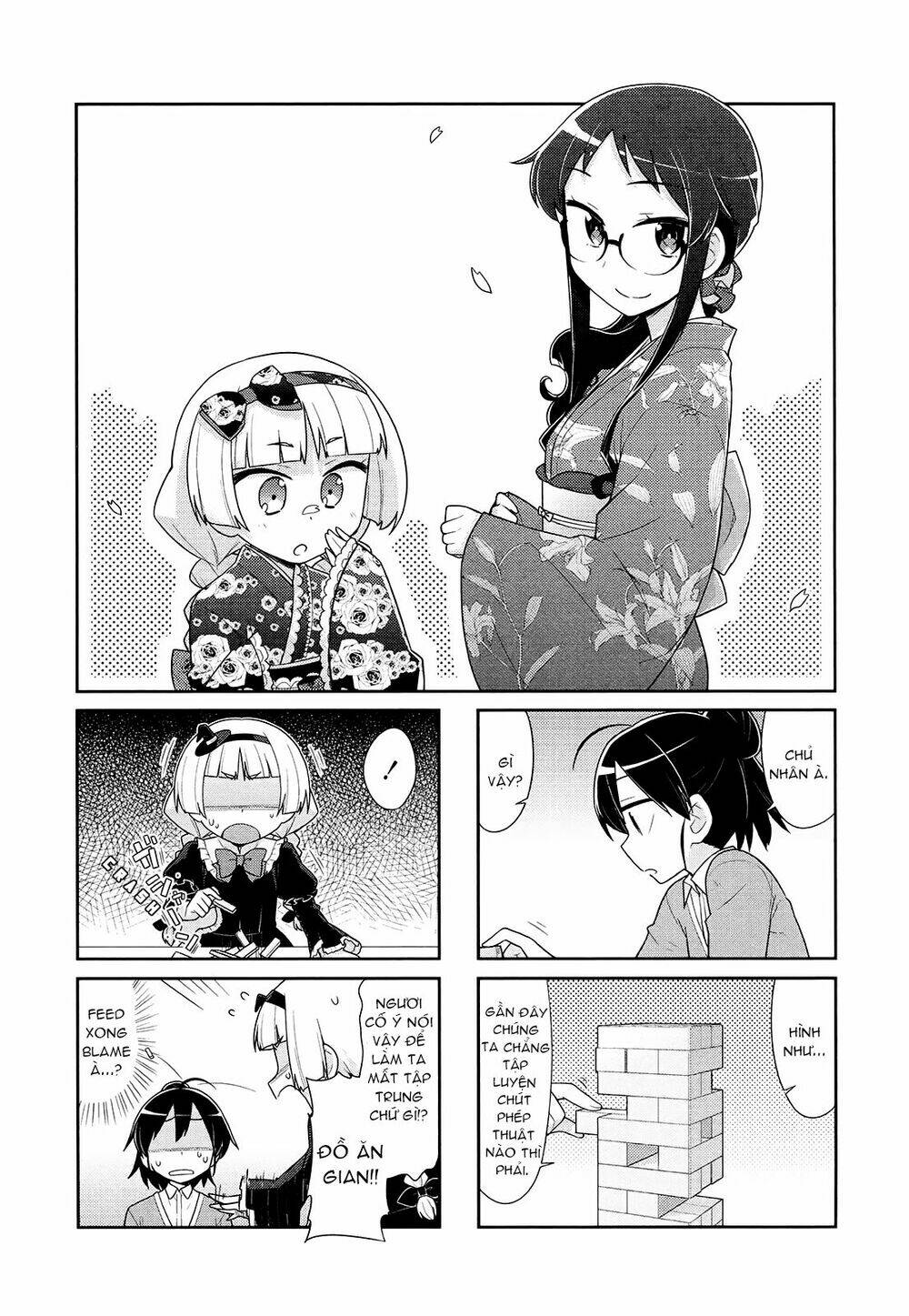 Majyo To Houki To Kurobuchi Megane Chương 31 Ảnh 3