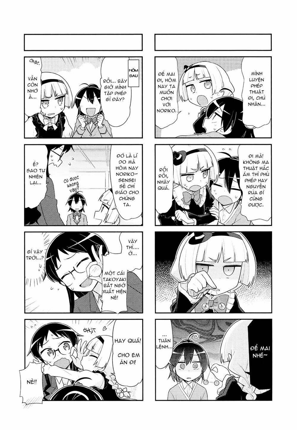 Majyo To Houki To Kurobuchi Megane Chương 31 Ảnh 4