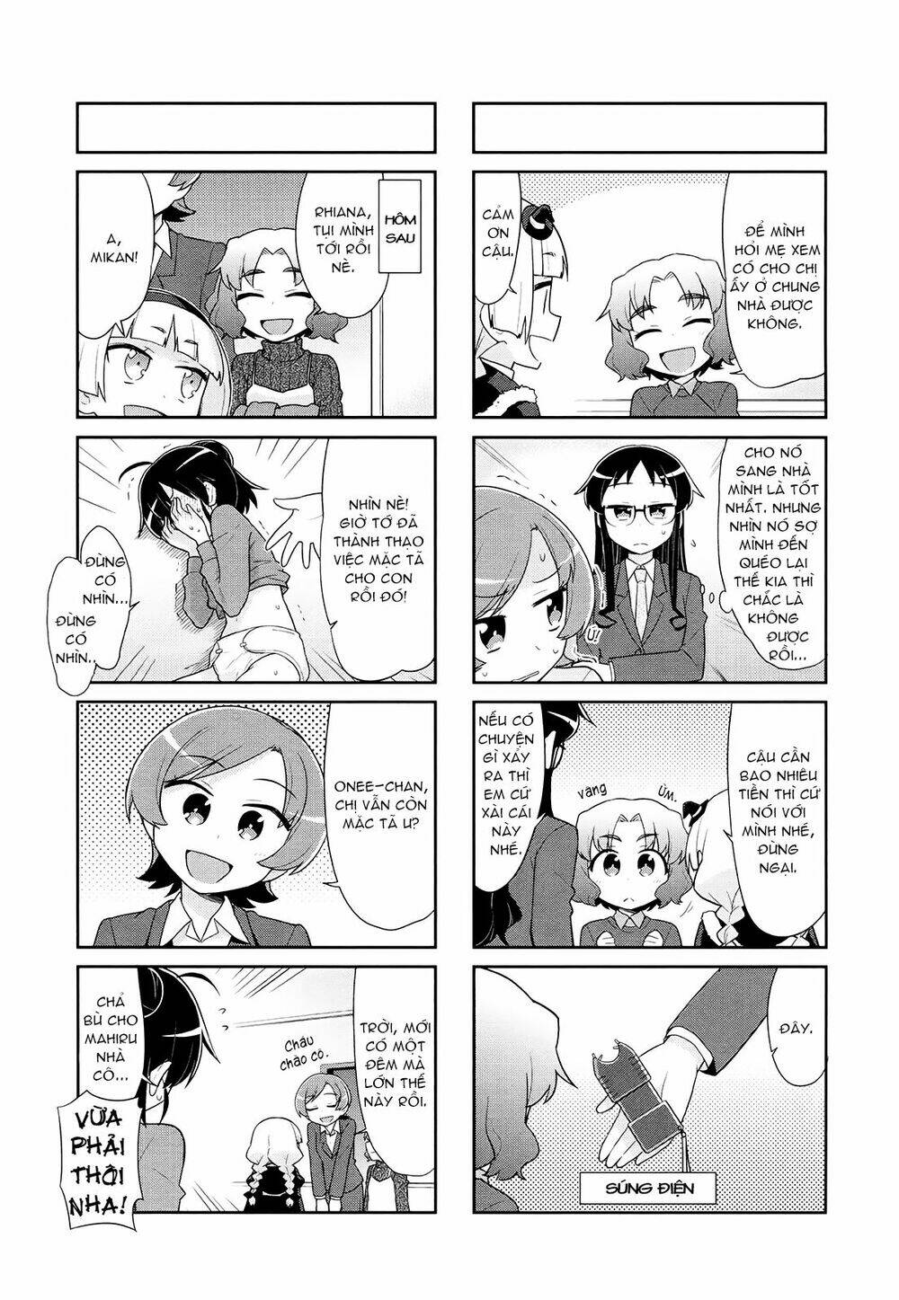 Majyo To Houki To Kurobuchi Megane Chương 36 Ảnh 9