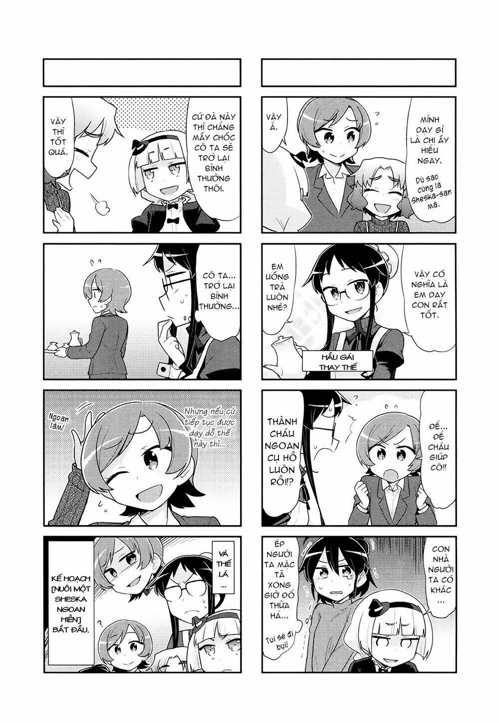 Majyo To Houki To Kurobuchi Megane Chương 36 Ảnh 10
