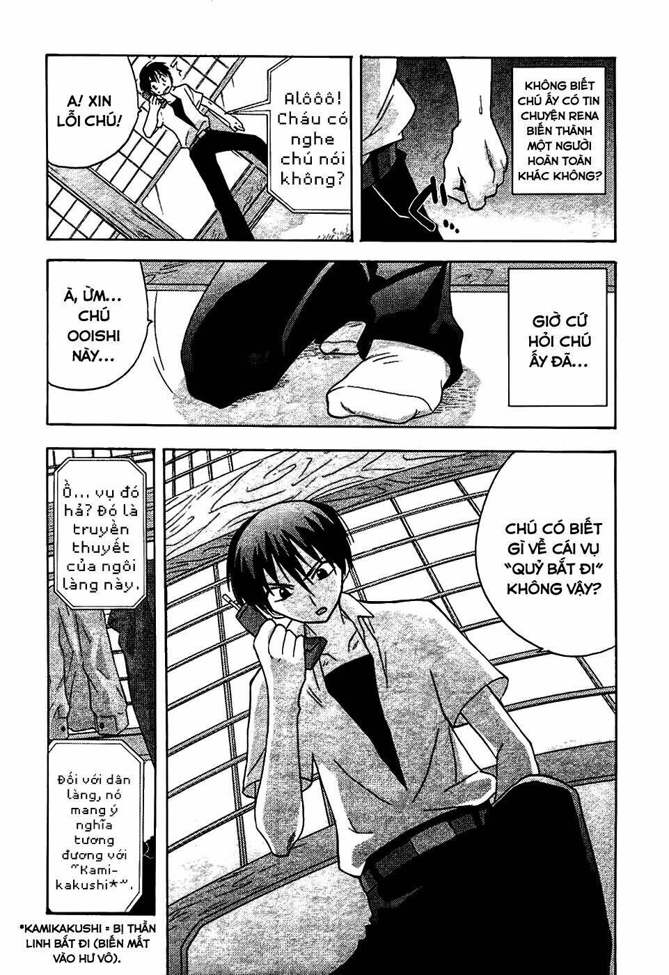 Higurashi No Naku Koro Ni - Onikakushi Hen Chương 3 Ảnh 38