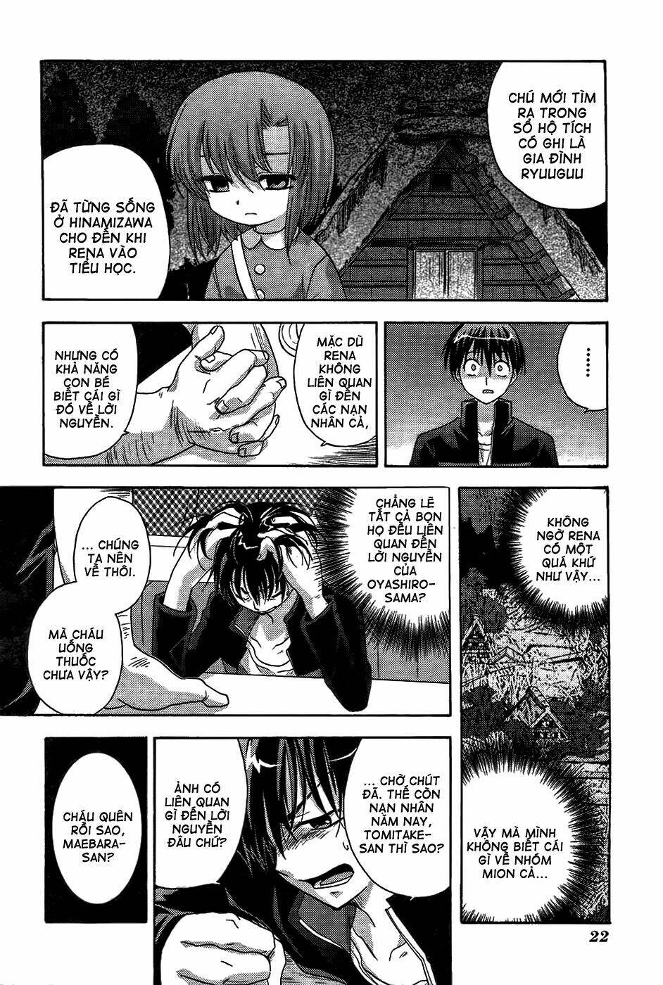 Higurashi No Naku Koro Ni - Onikakushi Hen Chương 4 Ảnh 28