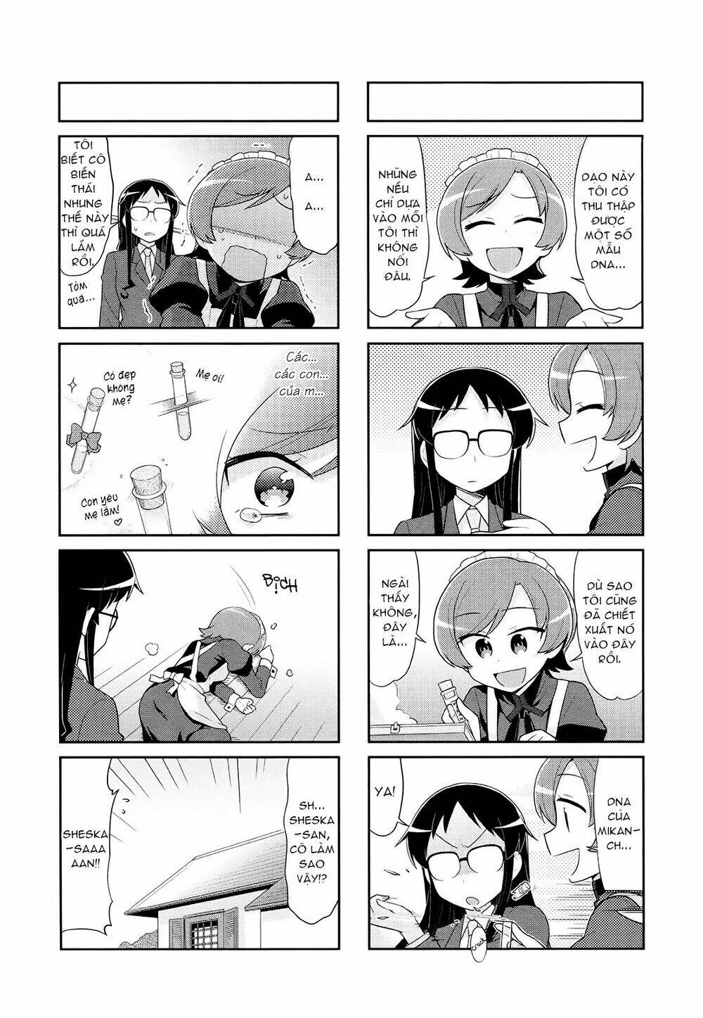 Majyo To Houki To Kurobuchi Megane Chương 36 Ảnh 4