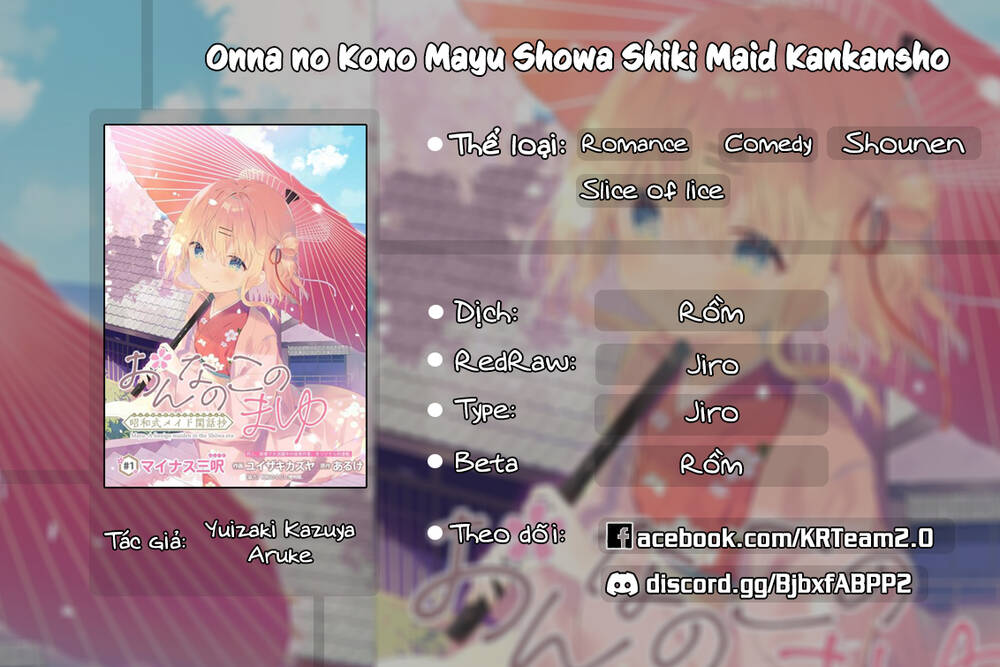 Onna No Kono Mayu Showa Shiki Maid Kankansho Chương 3.2 Ảnh 2
