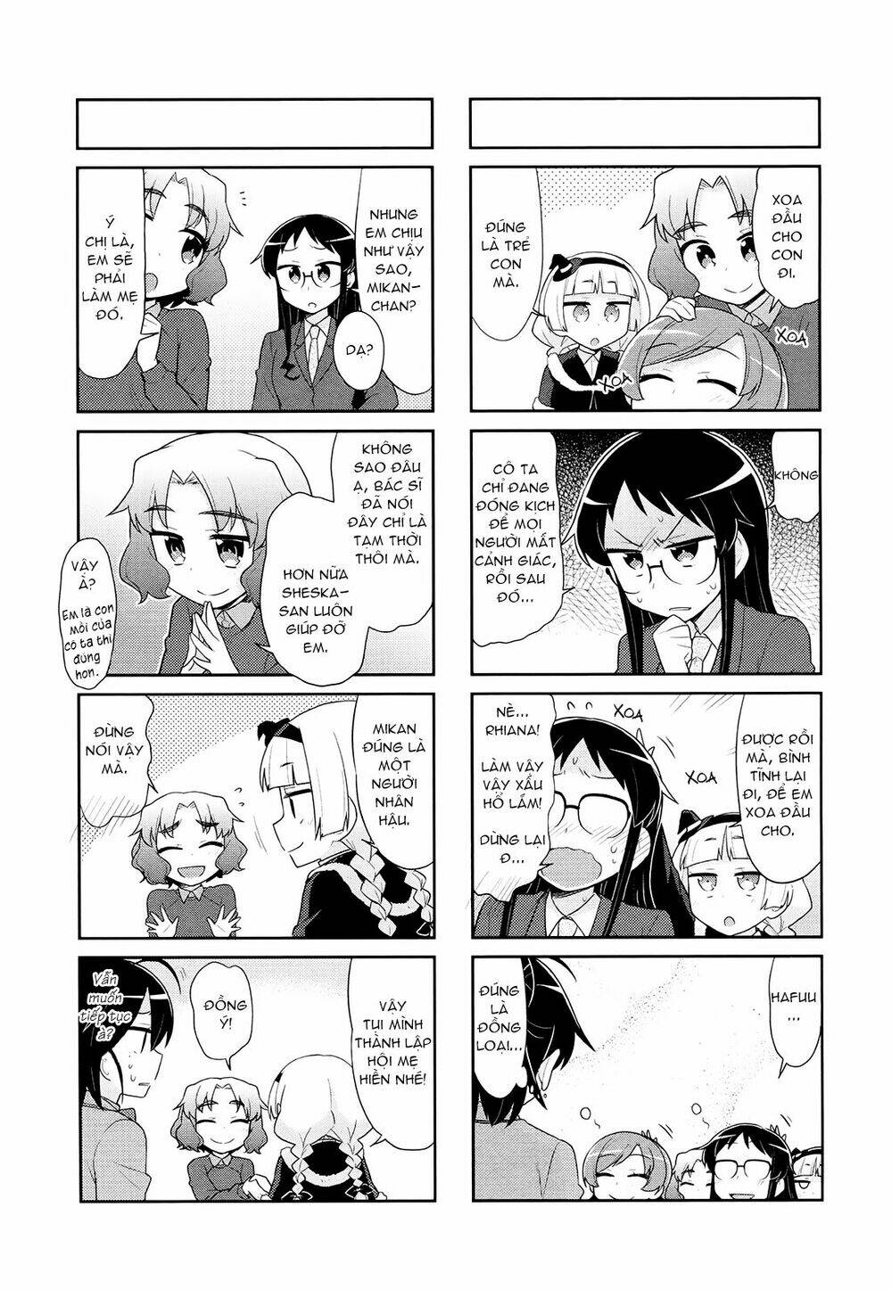 Majyo To Houki To Kurobuchi Megane Chương 36 Ảnh 8