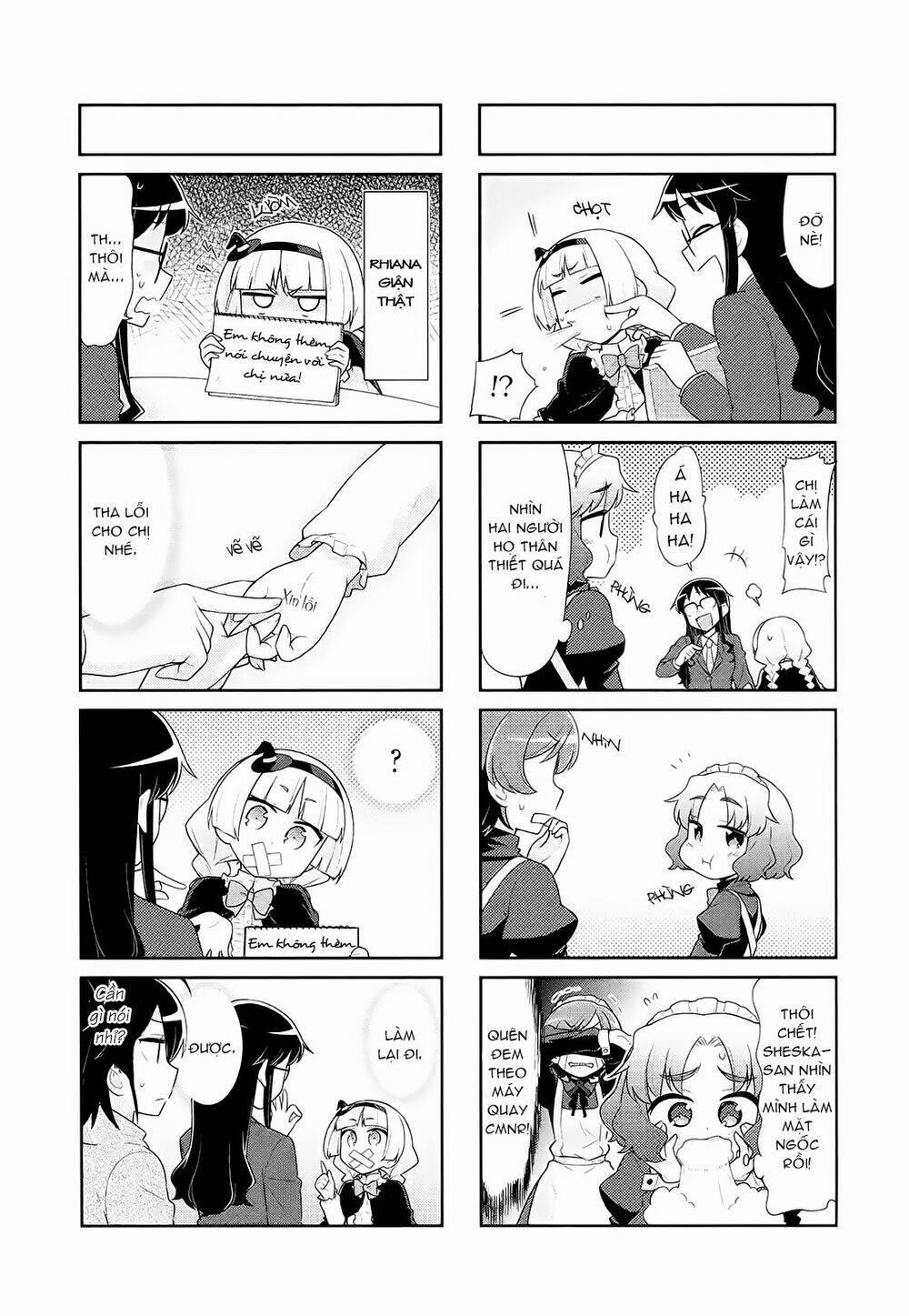 Majyo To Houki To Kurobuchi Megane Chương 33 Ảnh 7
