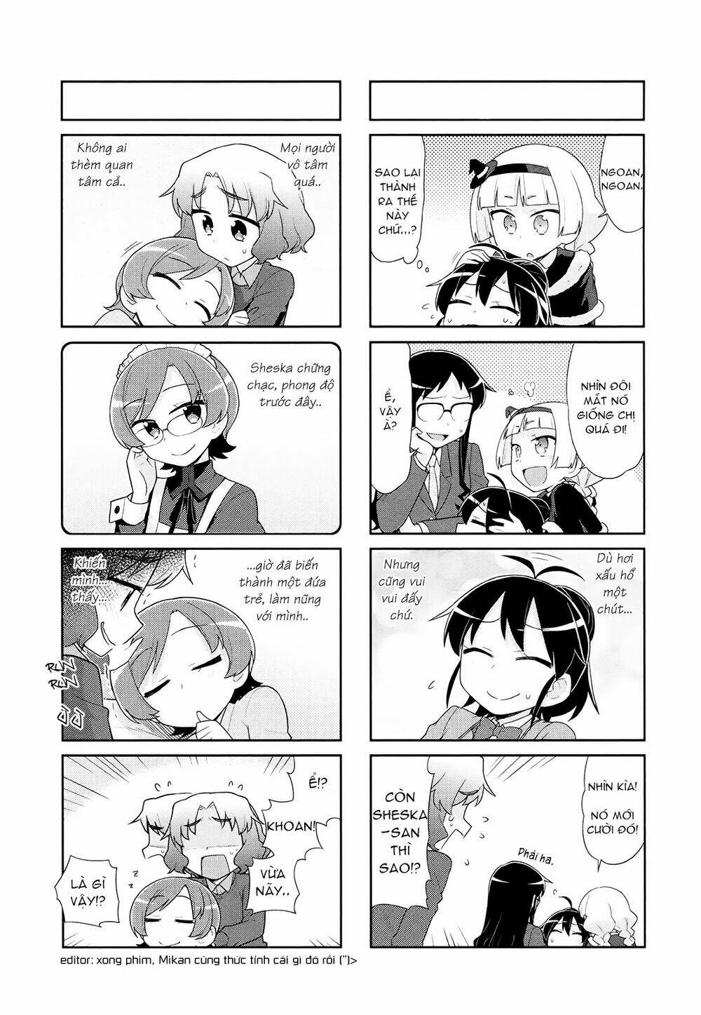 Majyo To Houki To Kurobuchi Megane Chương 36 Ảnh 6