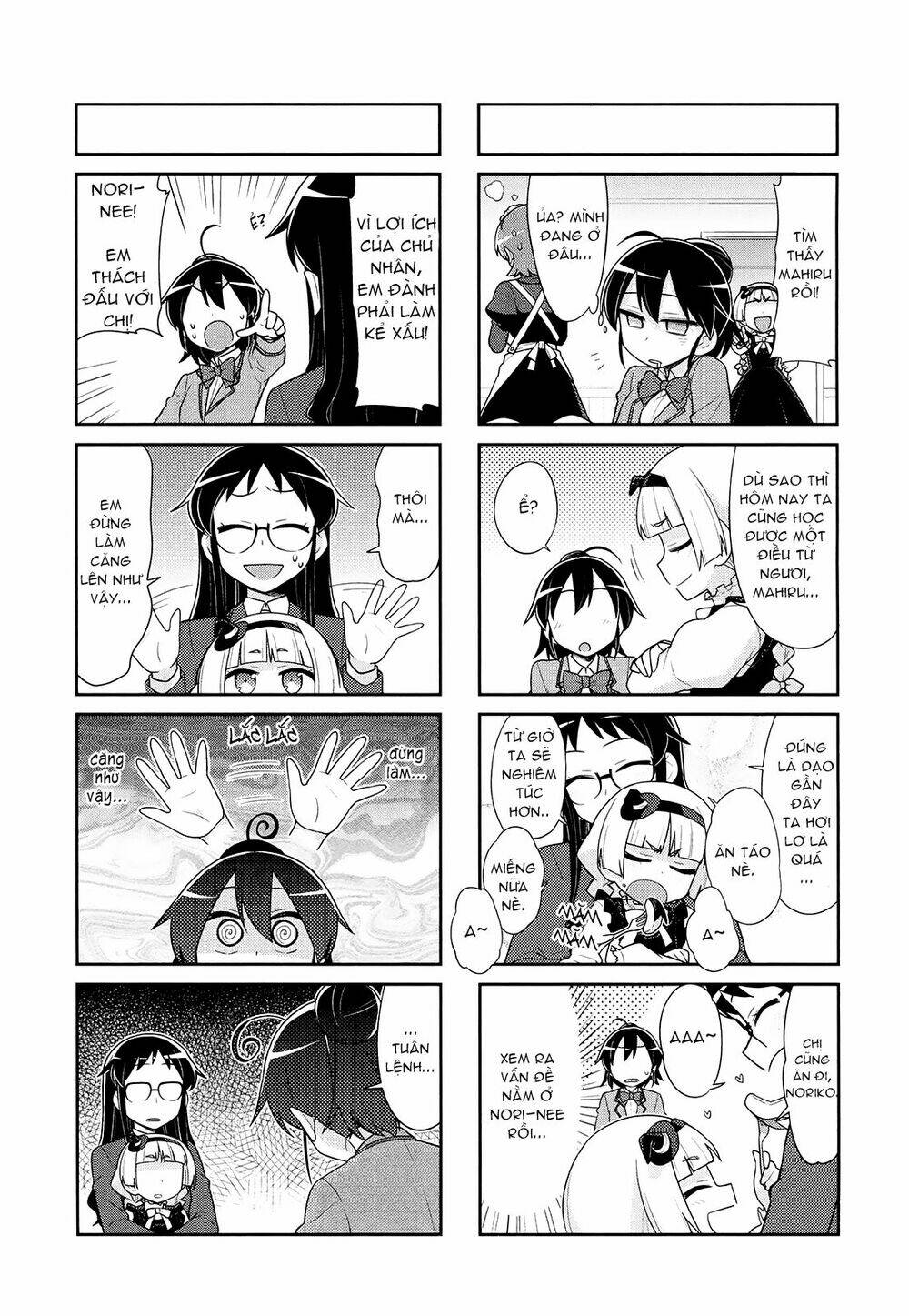 Majyo To Houki To Kurobuchi Megane Chương 31 Ảnh 10