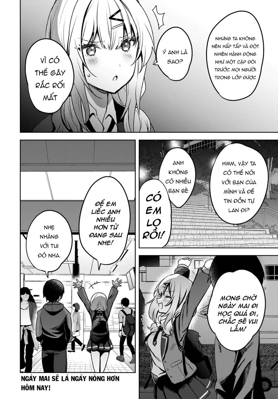 Ushiro No Seki No Gyaru Ni Sukarete Shimatta Chương 7 Ảnh 16
