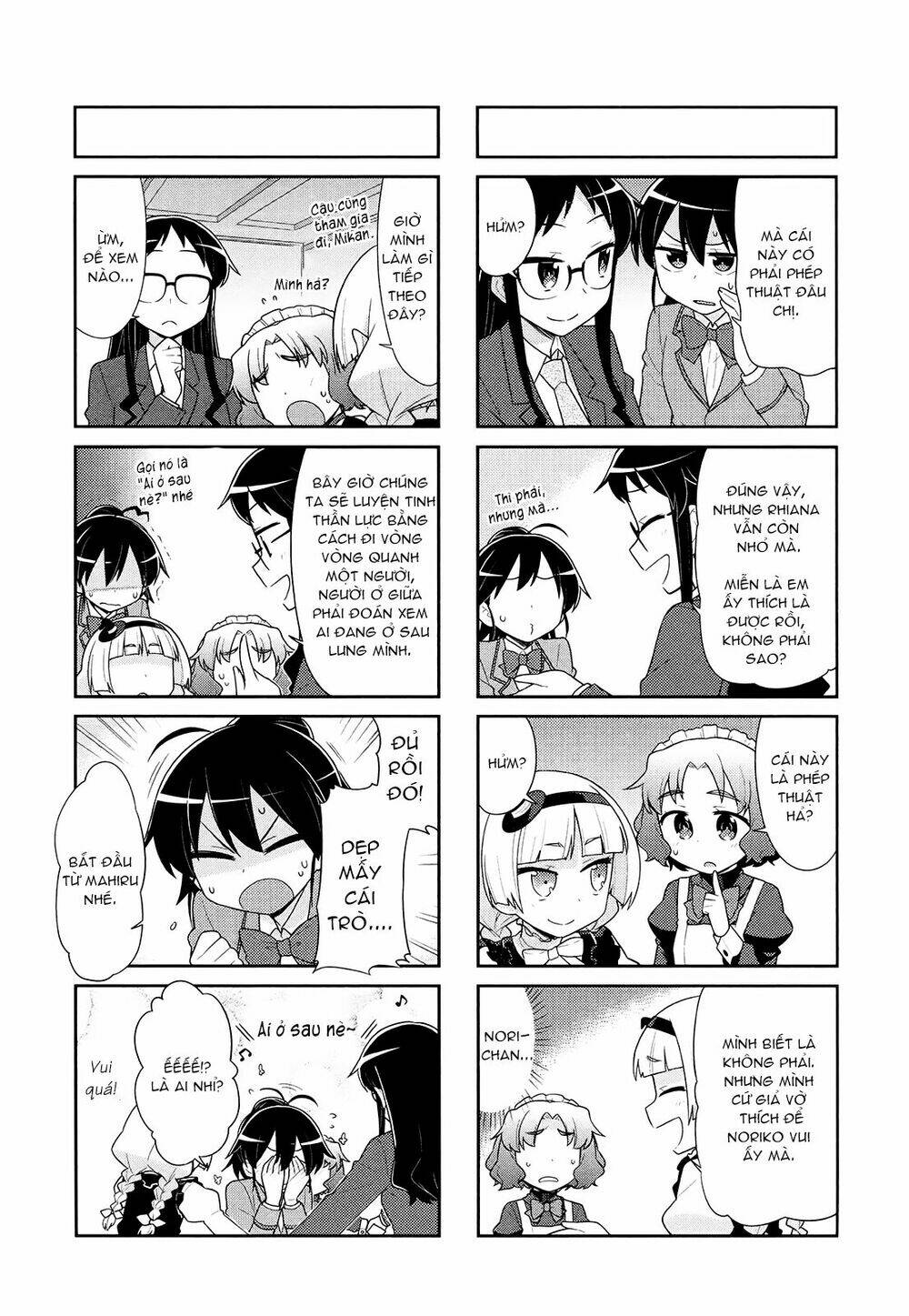 Majyo To Houki To Kurobuchi Megane Chương 31 Ảnh 7