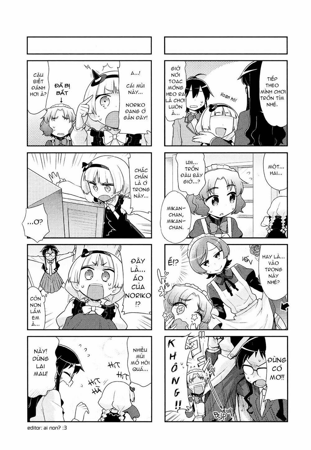 Majyo To Houki To Kurobuchi Megane Chương 31 Ảnh 8