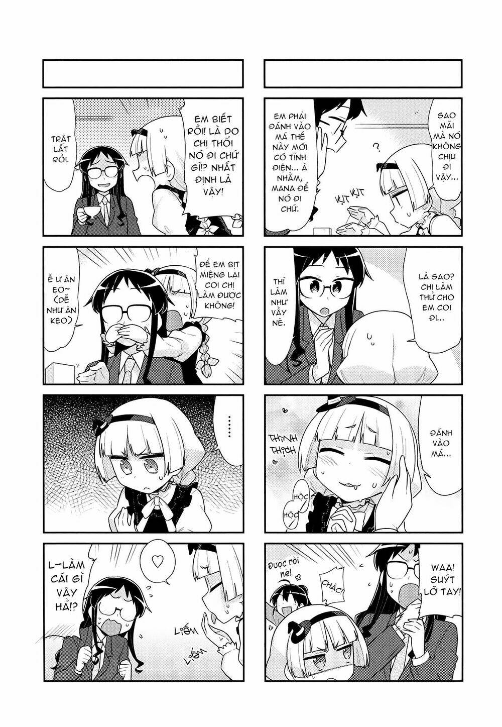 Majyo To Houki To Kurobuchi Megane Chương 31 Ảnh 6