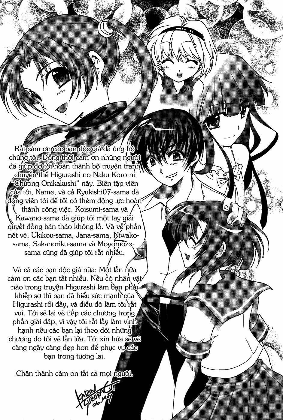 Higurashi No Naku Koro Ni - Onikakushi Hen Chương 9 Ảnh 77