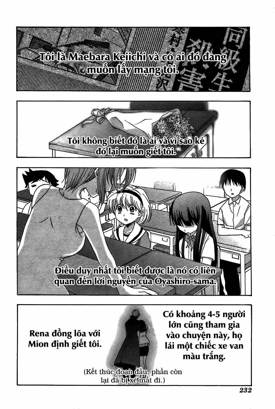 Higurashi No Naku Koro Ni - Onikakushi Hen Chương 9 Ảnh 72