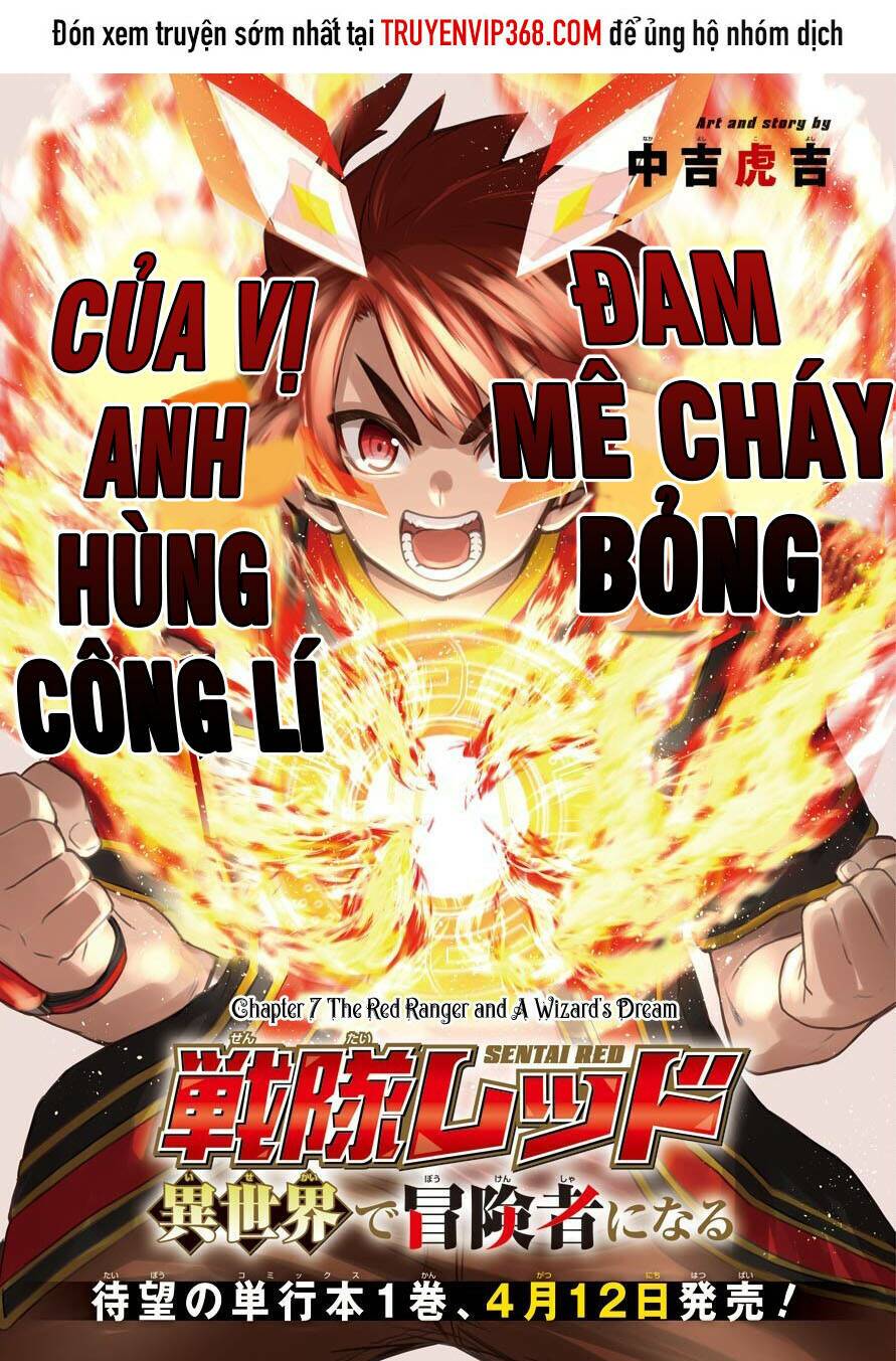 The Red Ranger Becomes An Adventurer In Another World Chương 7 Ảnh 4