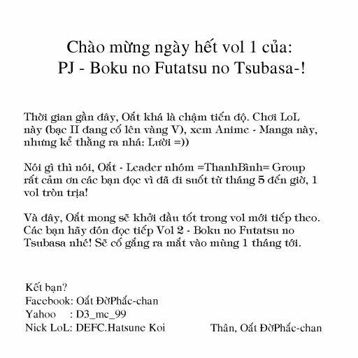Boku No Futatsu No Tsubasa Chương 7 Ảnh 36