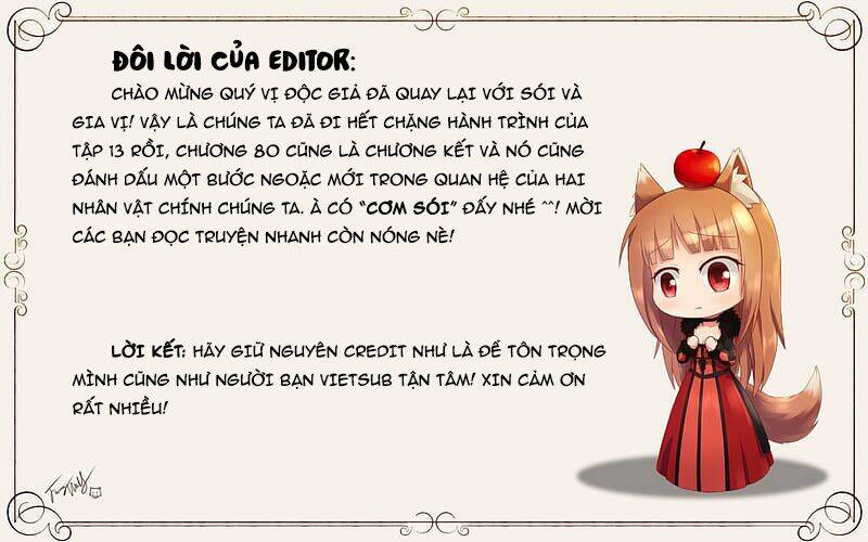 Ookami To Koushinryou Chương 80 Ảnh 3