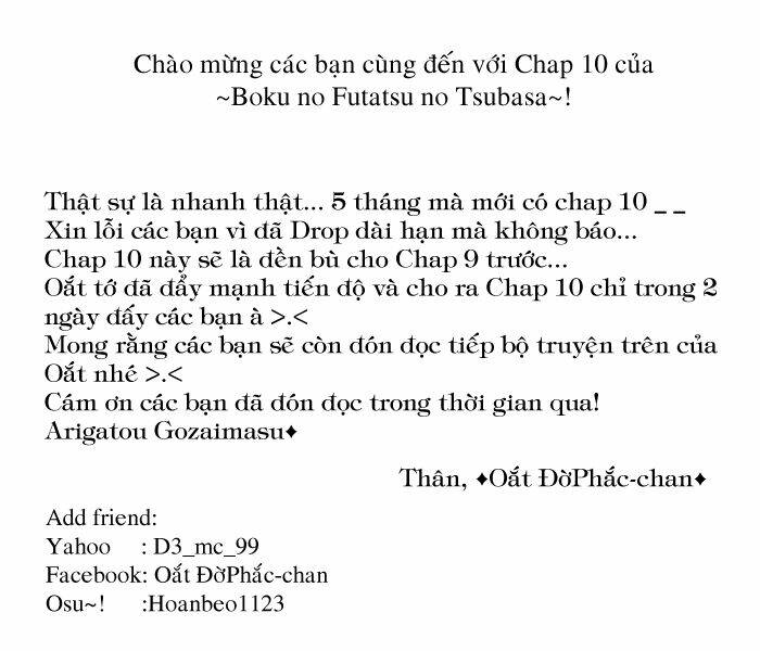 Boku No Futatsu No Tsubasa Chương 10 Ảnh 29