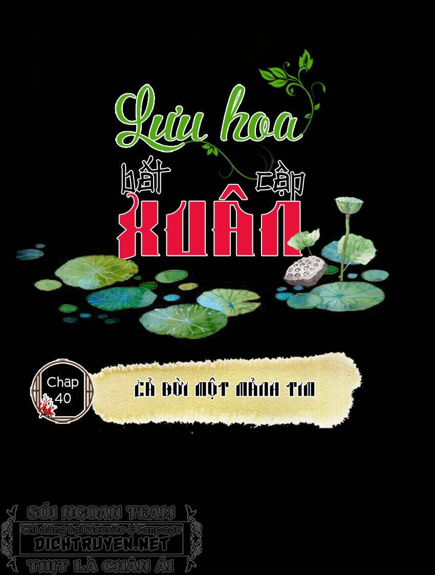 Lưu Hoa Bất Cập Xuân Chương 40 Ảnh 3