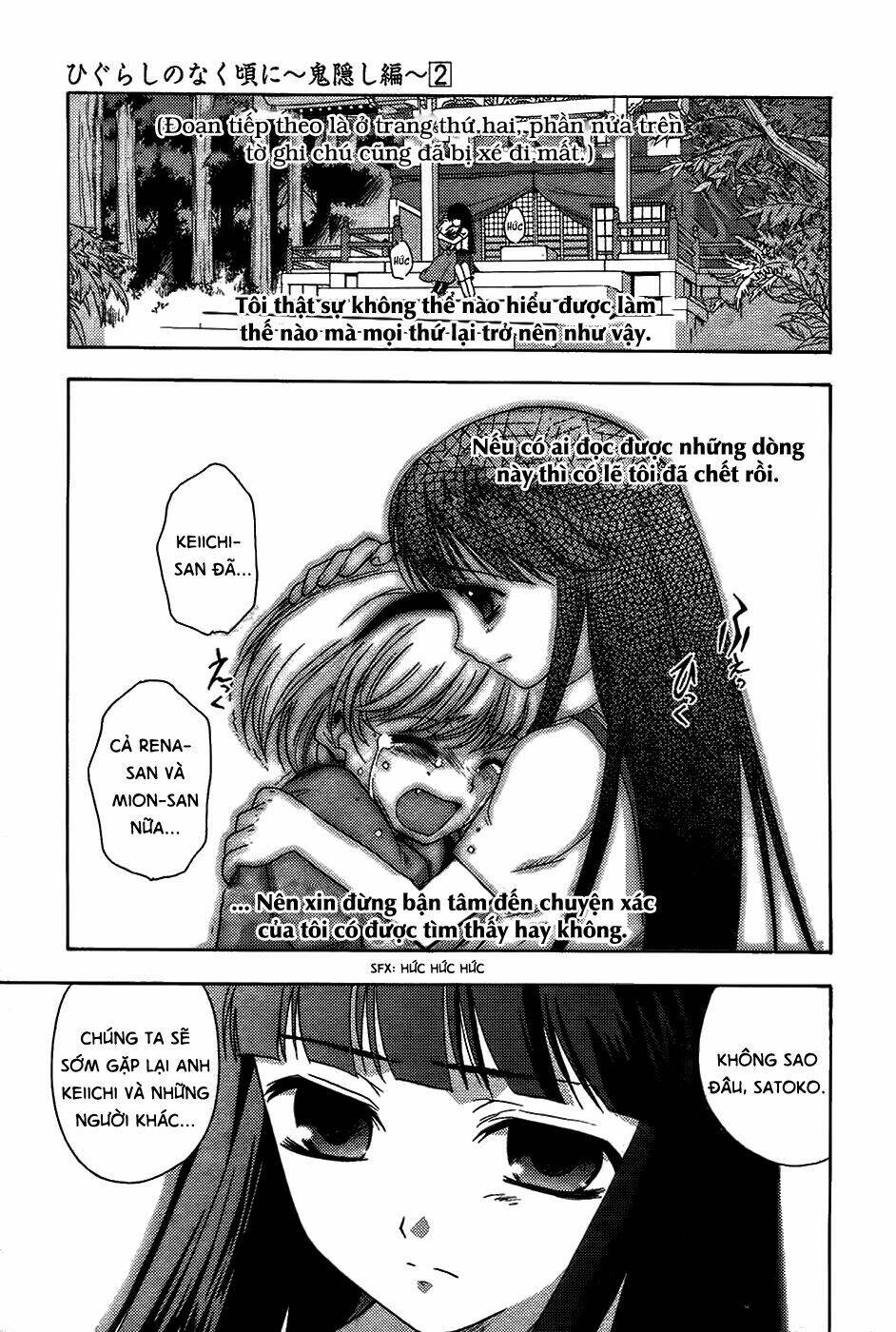 Higurashi No Naku Koro Ni - Onikakushi Hen Chương 9 Ảnh 73
