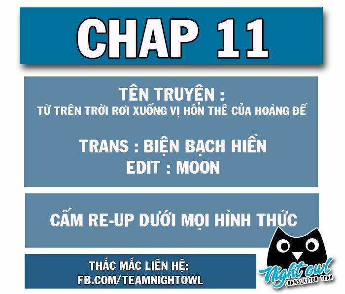 Từ Trên Trời Rơi Xuống Vị Hôn Thê Của Hoàng Đế Chương 11 Ảnh 3