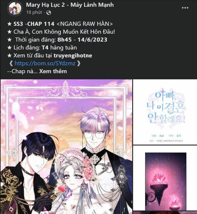 Cha Ơi Con Không Muốn Kết Hôn Đâu Chương 114.2 Ảnh 31
