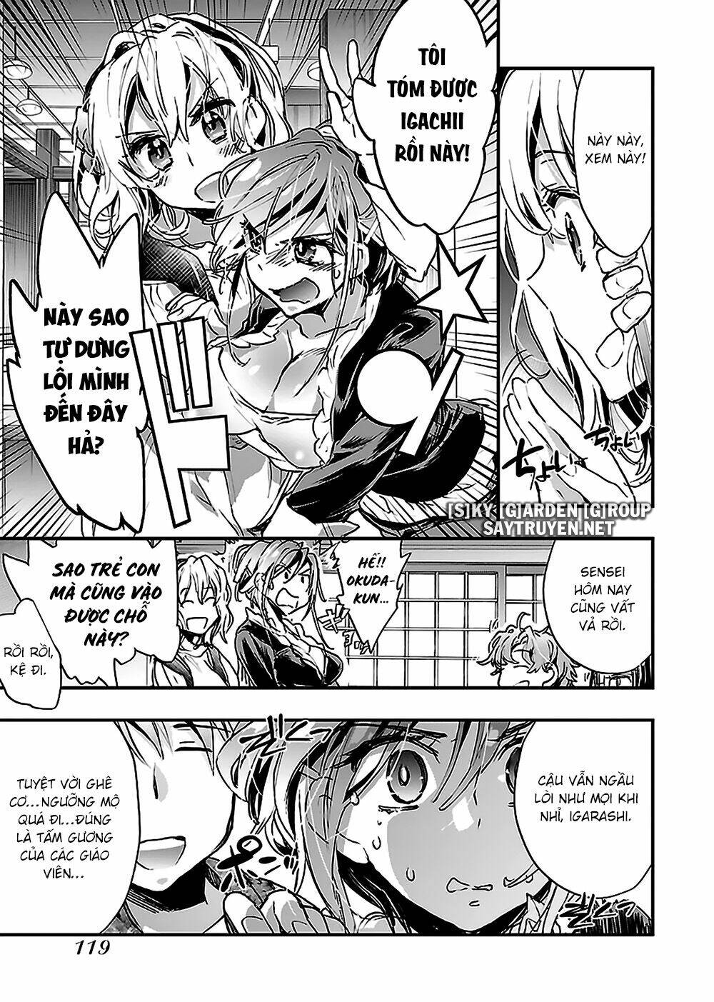 Onna No Ko Ga H-Na Manga Egaicha Dame Desuka Chương 17 Ảnh 11