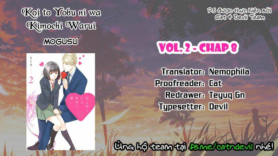 Koi To Yobu Ni Wa Kimochi-Warui Chương 8 Ảnh 2