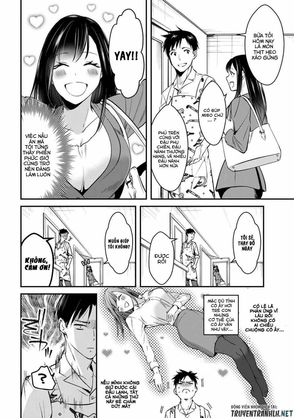 Tsuki 50-Man Moratte Mo Ikigai No Nai Tonari No Onee-San Ni 30-Man De Yatowarete "Okaeri" Tte Iu Chương 2 Ảnh 11