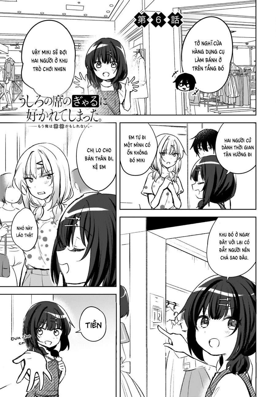 Ushiro No Seki No Gyaru Ni Sukarete Shimatta Chương 6 Ảnh 3