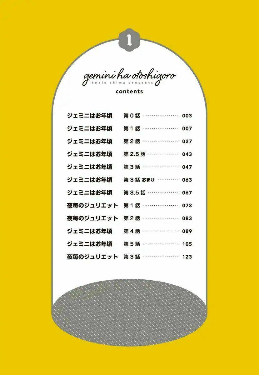 The Gemini Are My Age Chương 0 Ảnh 5
