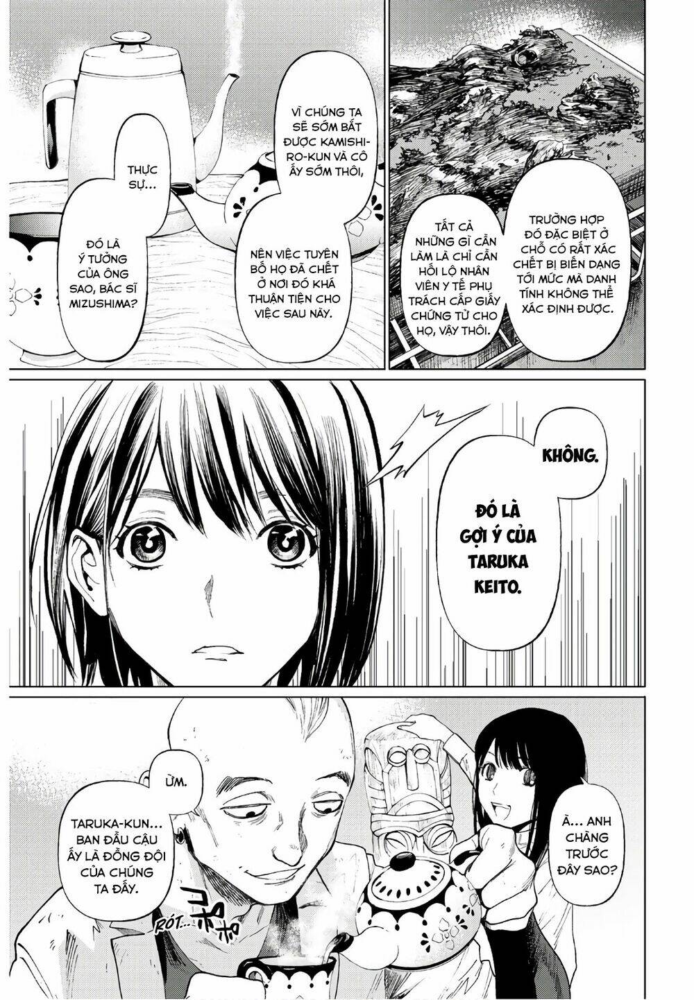 Konya Wa Tsuki Ga Kirei Desu Ga, Toriaezu Shi Ne Chương 37 Ảnh 24
