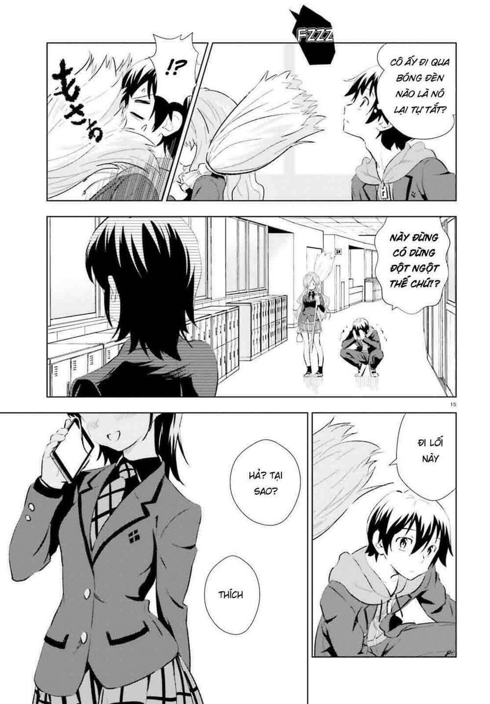 Kuromori-San Can Not Use A Smartphone Chương 1 Ảnh 16
