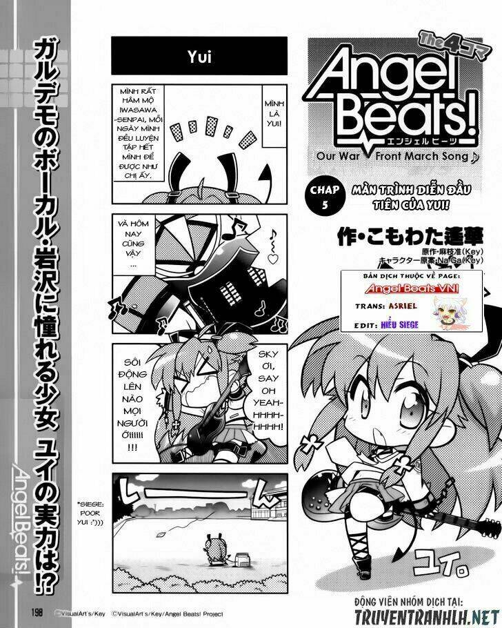 Angel Beats! The 4-Koma - Our Battle Chương 5 Ảnh 3