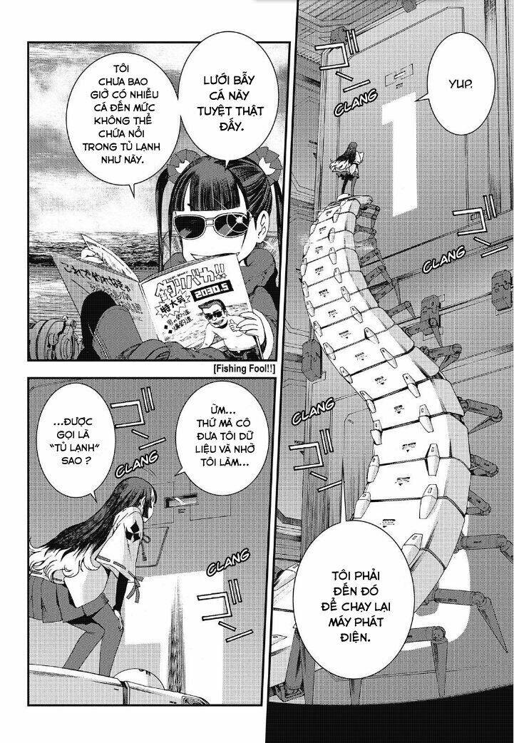 Aoki Hagane No Arpeggio Chương 92.2 Ảnh 5