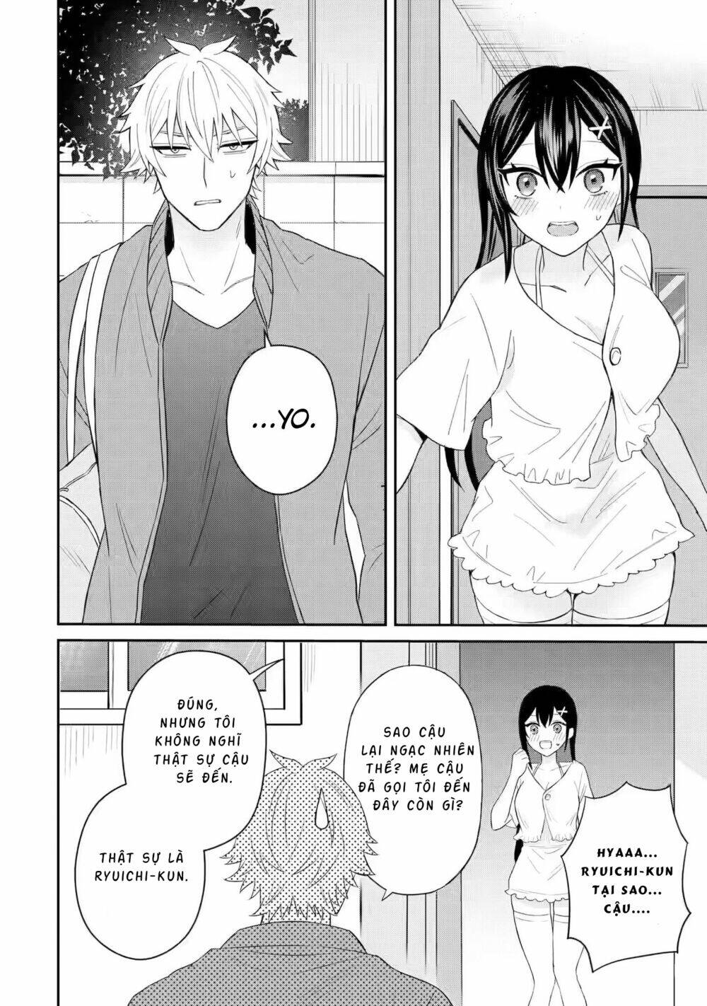 Tái Sinh Thành Tên Cặn Bã Trong Bộ Manga Cắm Sừng Mình Từng Đọc. Thế Nhưng Giờ Đây, Cô Nàng Nữ Chính Của Bộ Manga Ấy Lại Chủ Động Tiếp Cận Tôi Chương 6 Ảnh 17