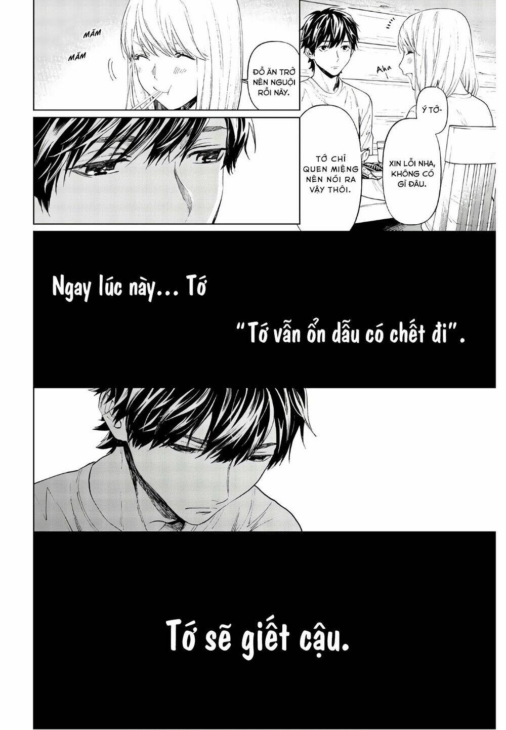 Konya Wa Tsuki Ga Kirei Desu Ga, Toriaezu Shi Ne Chương 37 Ảnh 13