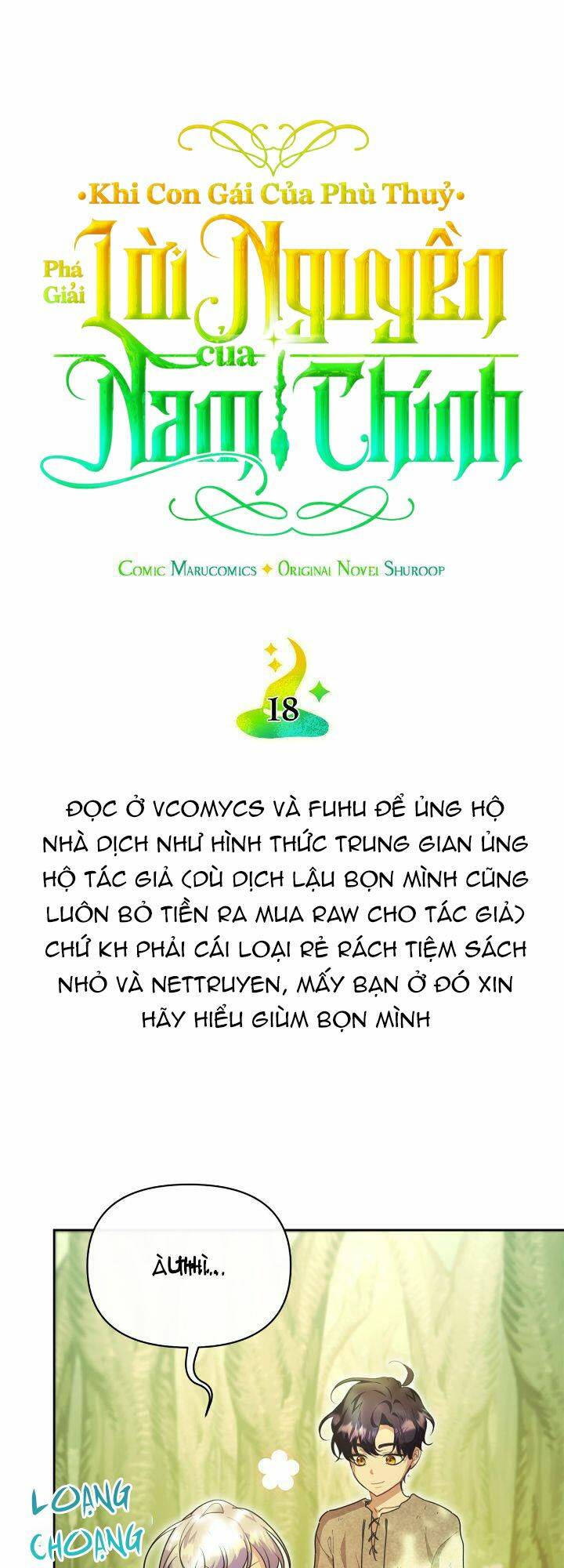 Khi Con Gái Của Phù Thuỷ Phá Giải Lời Nguyền Của Nam Chính Chương 18 Ảnh 31