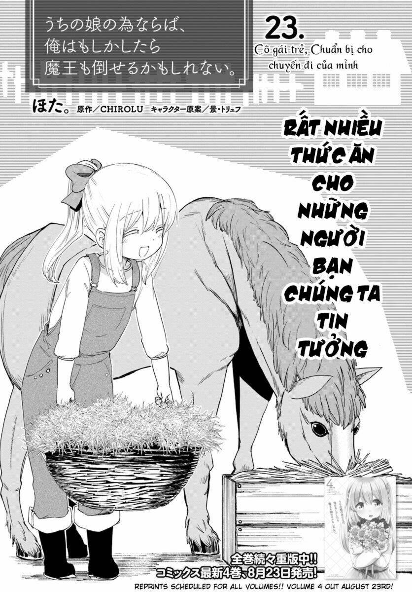 Vì Con Gái, Ngay Cả Ma Vương Tôi Cũng Có Thể Đánh Bại Chương 23 Ảnh 4