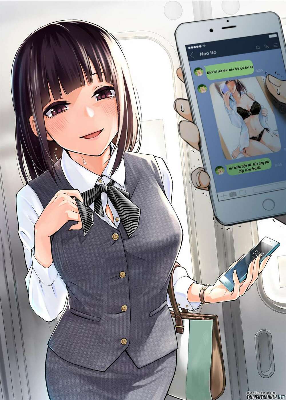 Nhỏ Kouhai Cứ Báo Cáo Màu Sắc Cho Tôi Mỗi Sáng Chương 2 Ảnh 2