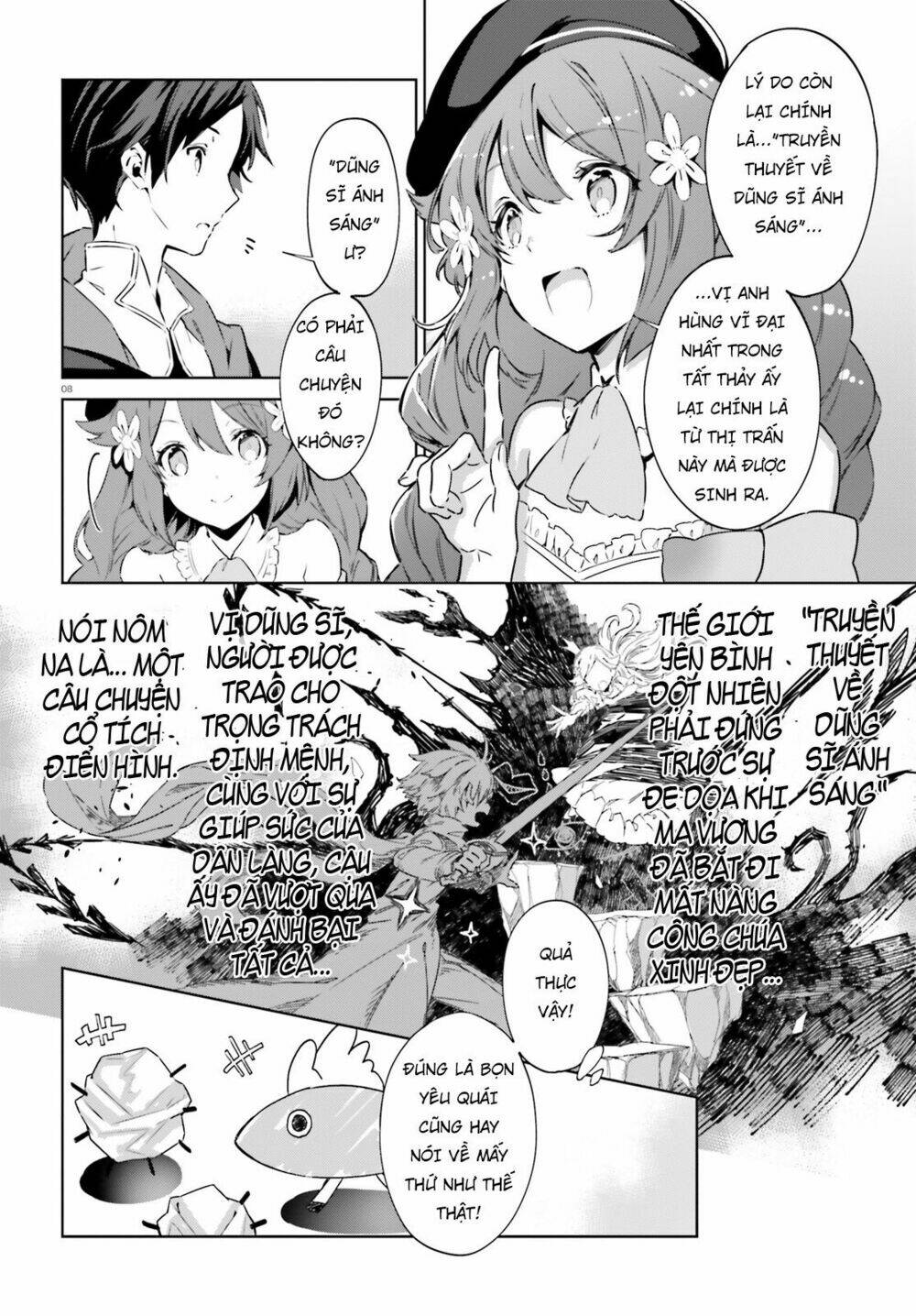 Kagami No Mukou No Saihate Toshokan: Kou No Yuusha To Itsuwari No Maou Chương 2 Ảnh 10