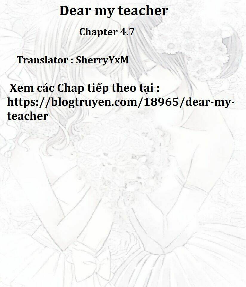 Dear My Teacher Chương 7.6 Ảnh 8