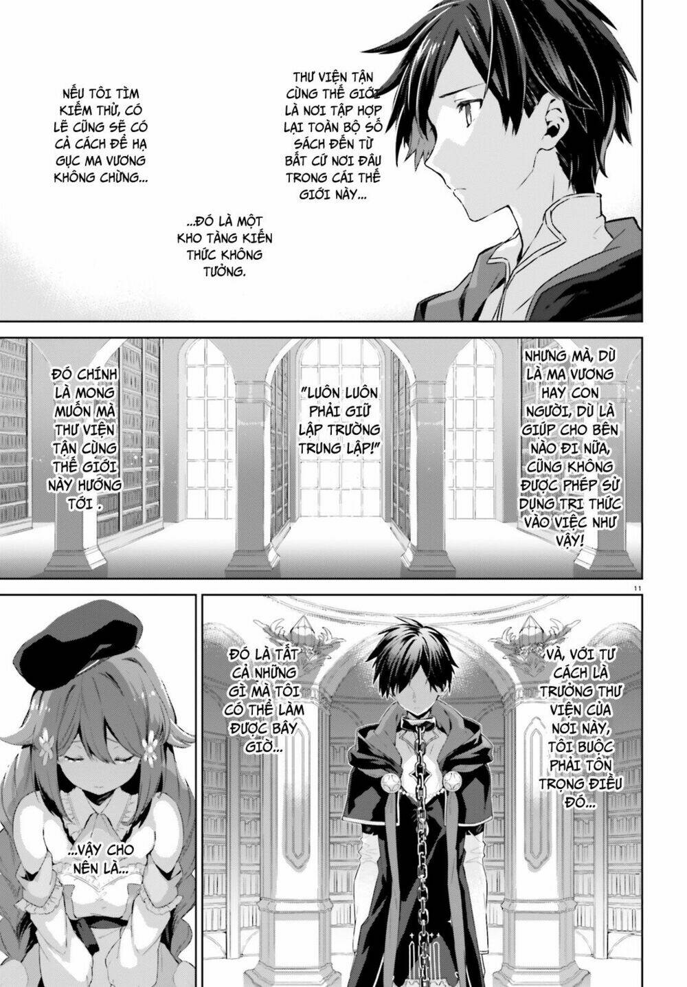 Kagami No Mukou No Saihate Toshokan: Kou No Yuusha To Itsuwari No Maou Chương 3 Ảnh 14