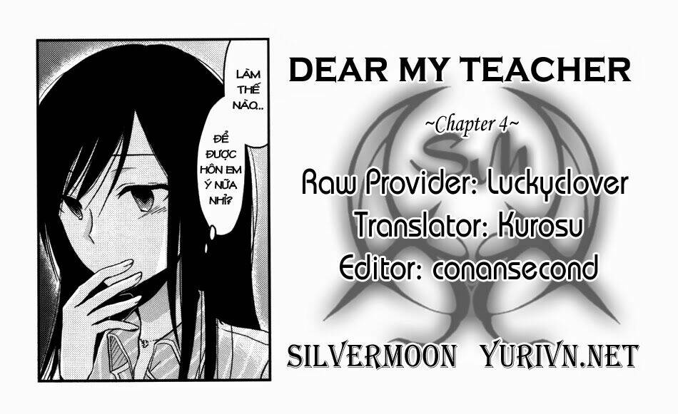 Dear My Teacher Chương 4 Ảnh 28