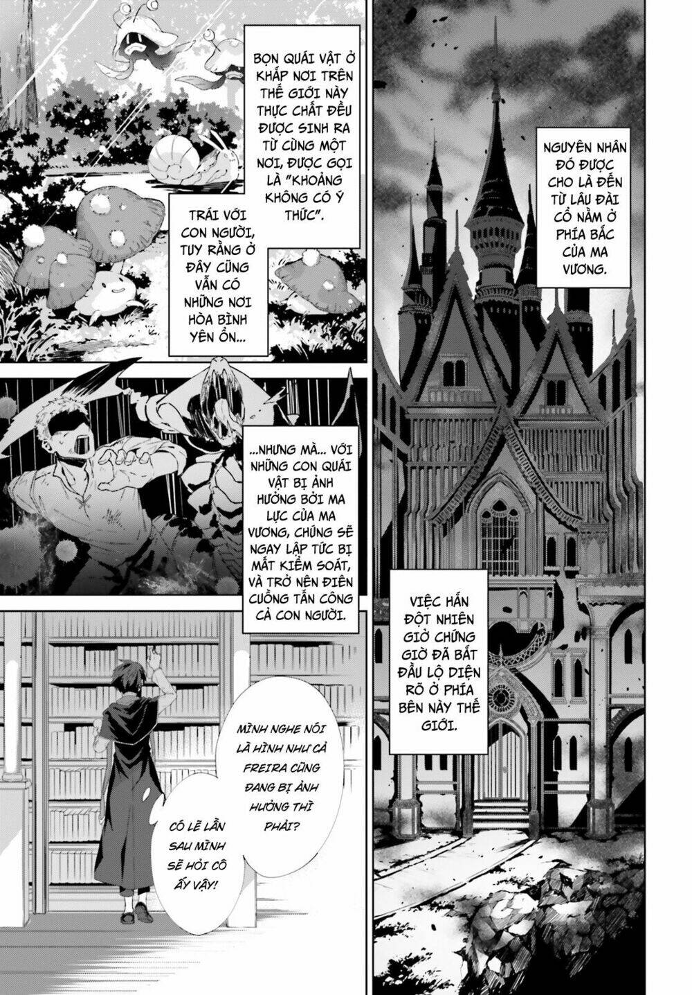 Kagami No Mukou No Saihate Toshokan: Kou No Yuusha To Itsuwari No Maou Chương 3 Ảnh 8