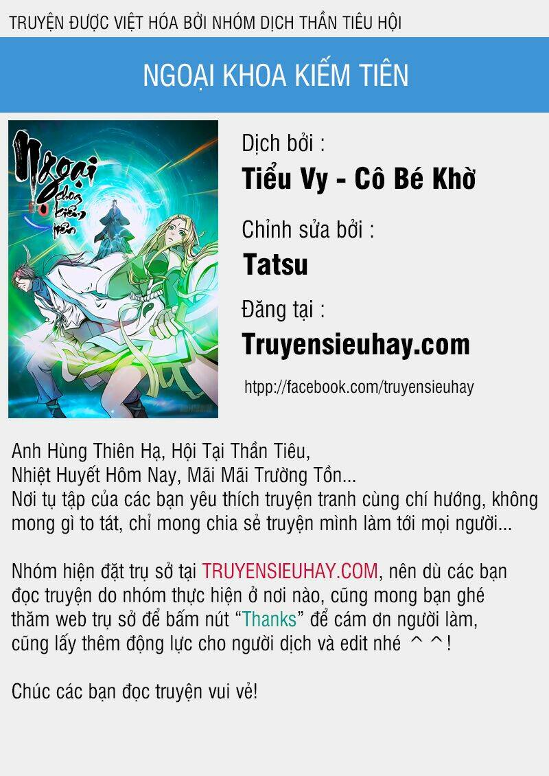 Ngoại Khoa Kiếm Tiên Chương 16 Ảnh 2