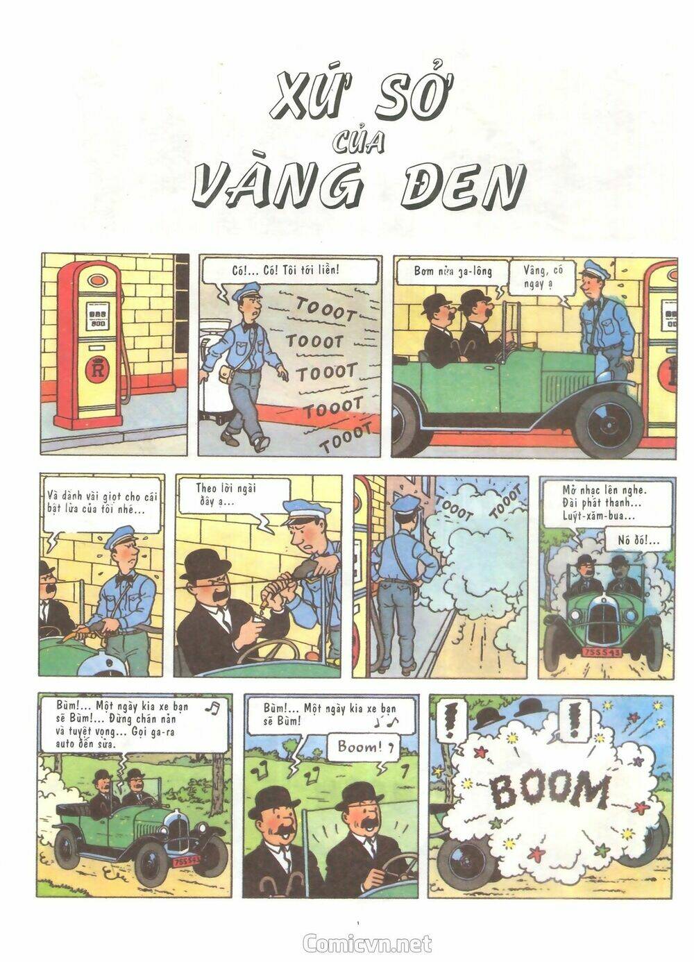 Những Cuộc Phiêu Lưu Của Tintin Chương 1 Ảnh 3
