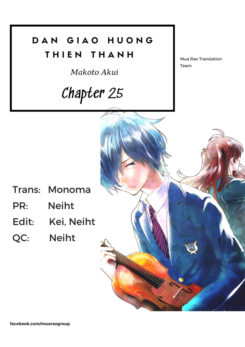 Dàn Giao Hưởng Thiên Thanh - Ao No Orchestra Chương 25 Ảnh 2